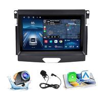 DAEFAG Android 14 Radio Coche para Ford Ranger 2015-2020 9 Pulgadas Android Radio de Coche 2 DIN con Carplay Inalámbrico/Android Auto Bluetooth/GPS Navi/FM Radio/WiFi/USB/SWC(A,P3(2G+32G))