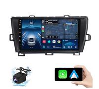DAEFAG Android 14 Radio Coche para Toyota Prius 2009-2015 9 Pulgadas Android Radio de Coche 2 DIN con Carplay Inalámbrico/Android Auto Bluetooth/GPS Navi/FM Radio/WiFi/USB/SWC(B,P4(4G+64G))