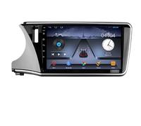 DAEFAG Android 14Car Radio 9Pulgadas Táctil Pantalla paraHonda City 2014-2017 5G WiFi 8Core para Coche con Carplay Android AutoNavegación, Bluetooth Airplay(4Core T5 4GB+64GB)