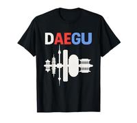 Daegu Skyline Corea del Sur Paisaje Urbano Recuerdo Camiseta