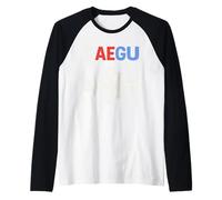 Daegu Skyline Corea del Sur Paisaje Urbano Recuerdo Camiseta Manga Raglan