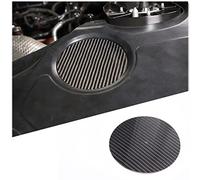 Daeiclru Calcomanía de fibra de carbono para panel de bahía del motor compatible con Chevrolet Corvette C8 2020-2023, accesorios de decoración del panel lateral del compartimento del motor (1 unidad)