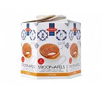 Daelmans Caramel Stroopwafels (galletas rellenas de caramelo) 8 por paquete 230 gr