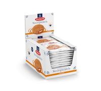 Daelmans Stroopwafels de Caramelo Jumbo - 24 paquetes de gofres envueltos individualmente - Galleta holandesa con caramelo mantecoso y vainilla Bourbon, Sin colorantes ni conservantes artificiales