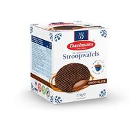 Daelmans Stroopwafels de Chocolate Caja Cubo, 64 Gofres (8x8), 1.800 g, Snack Clásico Holandés para Café