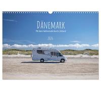 Dänemark - Mit dem Wohnmobil durch Jütland (Wandkalender 2026 DIN A3 quer), CALVENDO Monatskalender: Die Westküste Dänemarks entlang von Hvide Sande bis Skagen.