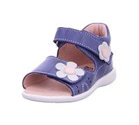 Däumling Bita, Sandalias de Punta Descubierta Bebé-Niñas, Azul (Seta Jeans 42), 20 EU