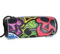 Daewoo Altavoz Bluetooth DBT-10 | Inalámbrico | Altavoces Usb Bluetooth |Portátil | Potencia 12W | Diseño Skull