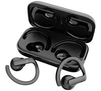 Auriculares Deportivos Bluetooth Daewoo DW2003 con estuche de carga/ Autonomía 8h/ Negros