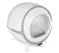 Daewoo - D-HIPC101 bandeja higiénica para perro y gato Arenero con limpieza automática Gris, Blanco