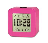 Daewoo DCD-23PK - Despertador (Digital, 8,2 cm, 5 cm, 8,2 cm, Rosa)