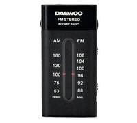 Daewoo DW1109 Radio Portátil Mini Negra