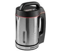 Daewoo Máquina para hacer sopa, 1,6 litros, 6 porciones por mezcla, sopa suave o gruesa en invierno, batidos refrescantes en verano, ajustes fáciles de usar, fácil de limpiar, uso durante todo el año,