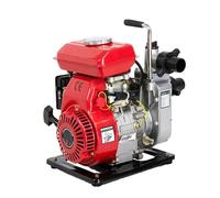 DAEWOO Motobomba Autoaspirante SR40 - Motor 4 Tiempos, 2,5 HP, 11.000 L/h, Aspiración 7 m, Chasis Reforzado, Alerta de Aceite, 3.600RPM 443009