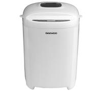 Daewoo Panera digital de 2 libras con 11 ajustes, temporizador de retardo y mantiene el calor, hornea blanco, trigo integral, sin gluten, pastel y masa, control de corteza ajustable, sartén