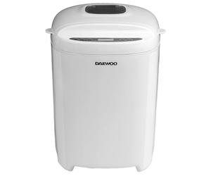 Daewoo Panera digital de 2 libras con 11 ajustes, temporizador de retardo y mantiene el calor, hornea blanco, trigo integral, sin gluten, pastel y masa, control de corteza ajustable, sartén