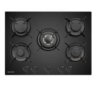 Daewoo Placa de gas de 5 fuegos 70 cm BH7GKF51BNM Negra