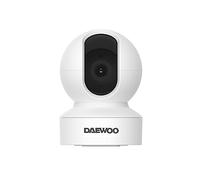 Daewoo Security - Cámara rotativa al Aire Libre WiFi EP506 4MP, detección y Seguimiento de Movimientos, conexión PoE, detección de Sonido, visión Nocturna en Color, filtrado Cuerpo Humano