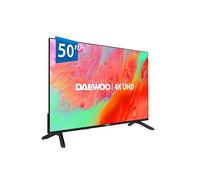 Daewoo Smart TV 50 Pulgadas 4K UHD 50DM65UV - HDR10, Dolby Audio, sin Marco, Compatible con Alexa y Google Assistant
