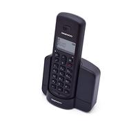 Daewoo Teléfono Inalambrico Dect DTD-1350 | Identificador de Llamadas | Memoria 20 Llamadas | Modo Eco | Color Negro