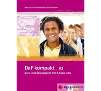 DaF kompakt. Lehr- und Arbeitsbuch mit 2 Audio-CDs. A2. NUEVO. ENVÍO URGENTE