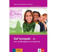 DaF Kompakt - Nivel A1 - Libro del alumno + Cuaderno de ejercicios + CD: Kurs- und Ubungsbuch (SIN COLECCION)