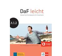 DaF leicht a1.2, libro del alumno y libro de ejercicios + dvd-rom: Kurs- und Ubungsbuch (SIN COLECCION)