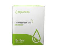 Dafarmácia Compresas de Gasa Estériles 10x10cm 10 unidades