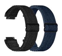 Dafean Trenzado Correa Reloj de Nylon para 24mm 22mm 20mm 19mm 18mm Pulsera Hombre y Mujer, Hebilla Ajustable Correas Deportivas Elásticas Pulseras de Reloj de Reemplazo