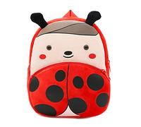 DafenQ Mochilas para Niños, Infantiles Animales para Niño Niñas Bolsos de Dibujos al Aire Libre Bolsa de Libros Escolares Regalo para Guardería/Jardín de Niños (Mariquita)