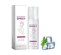 Daffezon Silky Beauty Spray Depilación Corporal Espuma Depilatoria Spray para Axilas, Pecho, Espalda, piernas y Brazos