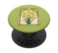 Daffodil Radiance La Flor Naciente de Marzo PopSockets PopGrip Adhesivo