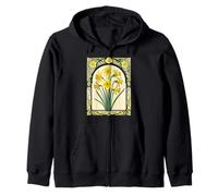 Daffodil Radiance La Flor Naciente de Marzo Sudadera con Capucha