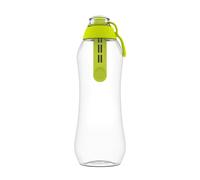Dafi Botella de filtro de agua de carbón | 0,7L | Ideal para la escuela, el trabajo, el gimnasio, los viajes, Elimina el sabor y el olor a cloro, Ergonómico y duradero | Lima