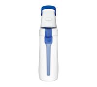 Dafi Botella de Filtro de Agua SOLID Zafiro, 0,7 L - con Filtro de Carbón activado que mejora el pH, sin BPA, Elimina el sabor y el olor a cloro, fabricada con resistente Tritan™