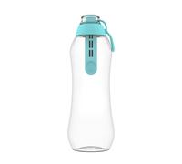 Dafi Botella Filtrante de Agua con un Filtro de Carbón Activado 0,7L, Menta - sin BPA, Elimina el sabor y el olor a cloro - para la Escuela, el Gimnasio, los Viajes - Botella Filtradora de Agua