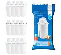 Dafi Classic Filtros de agua (12 unidades, compatible con Brita Classic & Dafi Classic)
