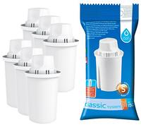 Dafi Pack de 6 Filtros de agua compatibles con Brita Classic