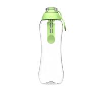 Dafi Soft Botella Filtrante de Agua con un Filtro de Carbón Activado 0,5 l Pistacho, sin BPA, Elimina el sabor y el olor a cloro, Para la Escuela, el Gimnasio, los Viajes - Botella Filtradora de Agua