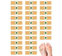 DAFNE Enfermería de callos y verrugas 30 unidades, cuidado de pies para verrugas plantares, callos, durezas y piel endurecida en pies y manos, fórmula suave - verde