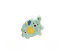 DAFORERAL Lindo tapete de juguete arrugado para perros, almohadilla de felpa suave para cachorros, cama cómoda transpirable y lavable, alivia la ansiedad y el exceso de energía (elefante bebé)