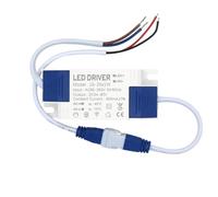 DAFQWEYU Controlador de fuente de alimentación LED de 1 W, 3 W, 4 W, 7 W, 8 W, 12 W, 18 W, 25 W, 36 W, 300 mA, for iluminación de panel LED, downlight DIY (12-18 W, CC 36-60 V)(12-18W DC36-60V)
