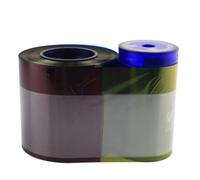 DAFSXZQR Compatible 535000-003 YMCKT de Cinta de Color 500 Impresiones Suministros de Impresora Compatible con Datacard CP40 CP40 Plus CP60 CP60 Plus CP80 CP80 Plus para número de Pieza 535000-003