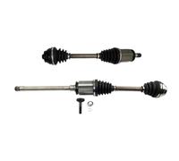 DAFSXZQR Juego de Pares de Eje de Junta homocinética Delantera Completa LH RH Compatible con XDrive AWD 528 535