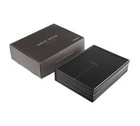 Dag Style Linea Risto Portamenús Caja de restaurante 10 piezas, formato A4, PVC, Made in Italy, Bolsas de plástico, Color Negro