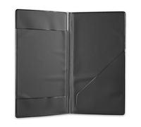 DAG Style Risto Porta Cuenta, PVC, Negro, 12 x 22 cm, Made in Italy