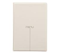 DAG Style Risto Porta Menú, PVC, Arena, A4 (para hojas 21x29,7 cm)
