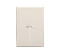 DAG Style Risto Porta Menú, PVC, Arena, A5 (para hojas 14,8 x 21 cm)