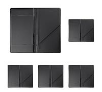 DAG Style Toscana Porta Cuenta, PVC, Negro, 21.7x12x3 cm (Paquete de 5)