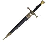 Daga Macleod S0163 | Cuchillo-puñal templario histórico de coleccionista con Vaina. Colección de artículos Antiguos…